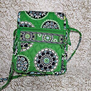 Vera Bradley~Cupcakes Green~Mini Hipster Crossbody
